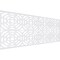 Ekena Millwork Set of Four Panels for 94 1/2"W x 36 1/4"H Edinburg Fretwork Wainscot Wall Paneling WPKP18X01X47EBP - alternate 1